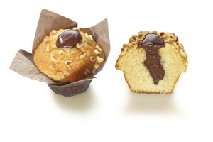 Vanilla Muffin with Cocoa-Hazelnut Filling (indent)